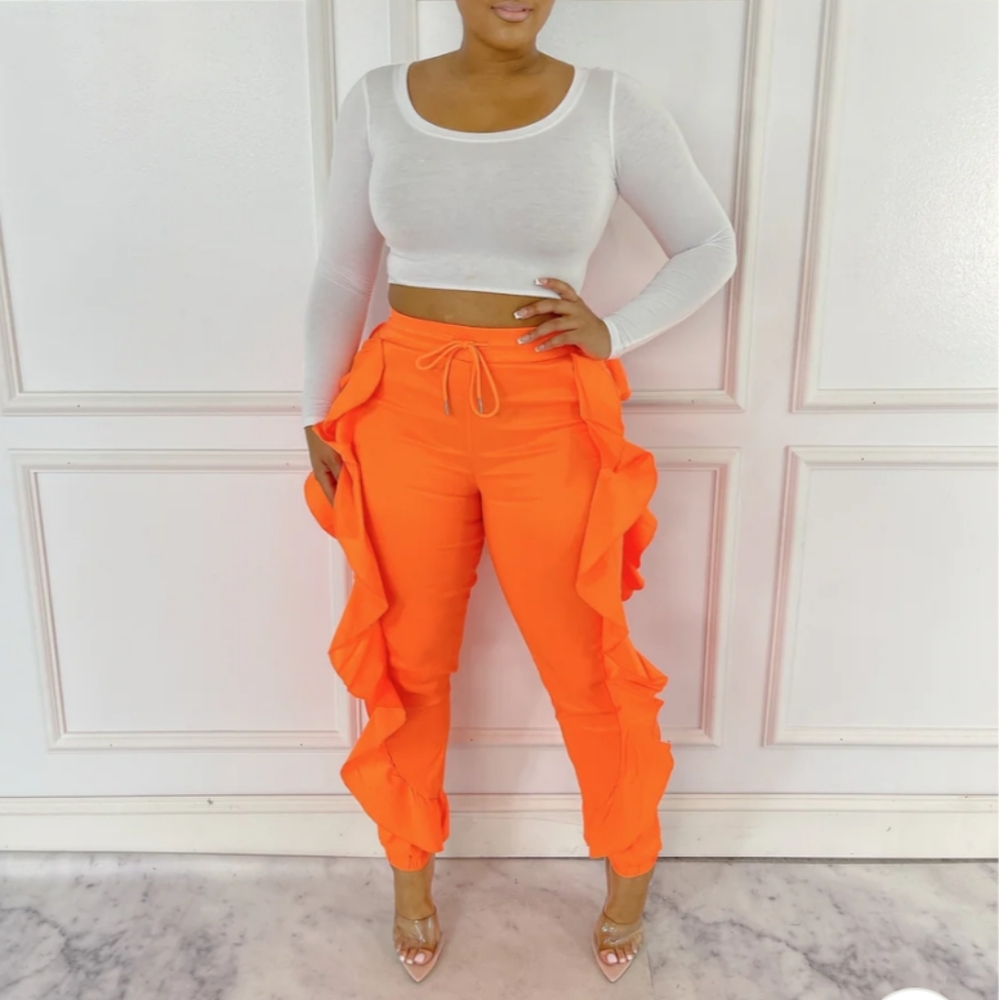 Ruffle Pants